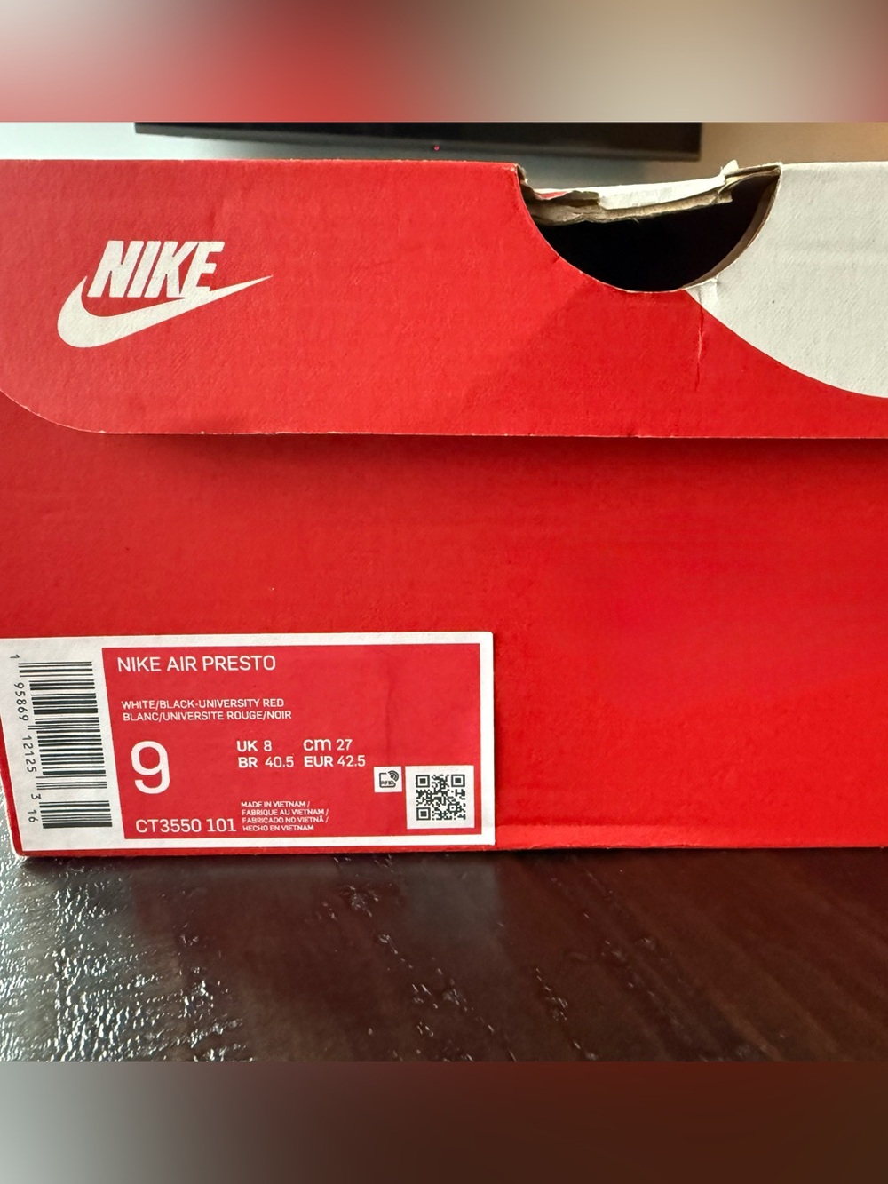 Nike Air Presto - Size 9 - Picture 6 of 6